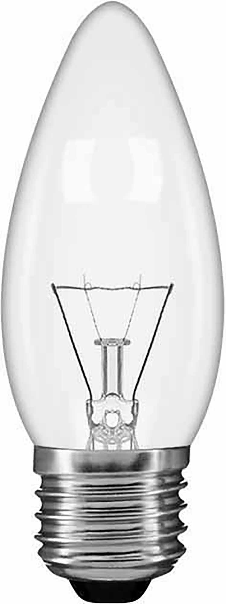 Candle E27 35mm Incandescent Luxram Candle